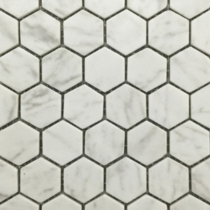 Hexagonal Glass Mosaics - Products - Surface Gallery