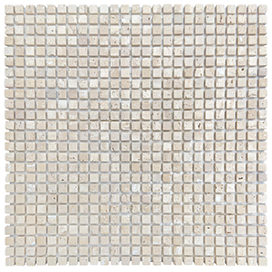 Mini Square Travertine Mosaics