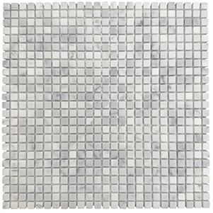Mini Square Carrara Mosaics