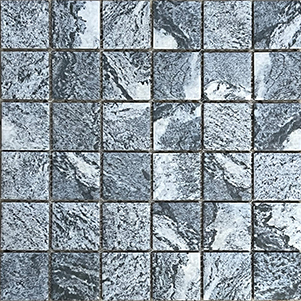 Zen Blue - Glazed Porcelain Mosaics