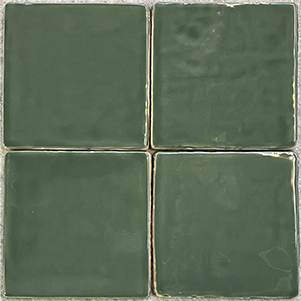 Military Green Gloss 100x100mm