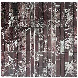 St Hugo Honed Stack Mosaics 15x98mm