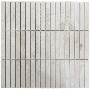 Levante Honed Stack Mosaics 15x98mm
