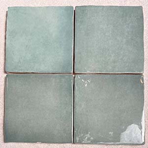 Algarve Mint Gloss 100x100mm,<br>75x150mm & 150x150mm