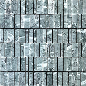 Chiaro Verde Mini Vertica Mosaics