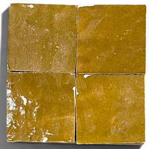 Zellige Honey 100x100mm
